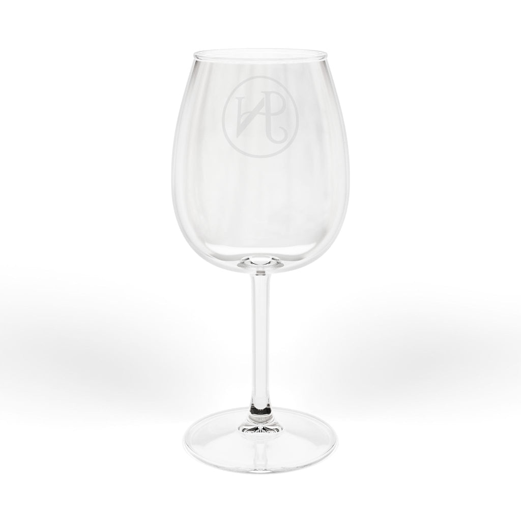 Nigel & Jalen Monogrammed 12oz Wine Glass – Elegant Engraved 'N' Stemware