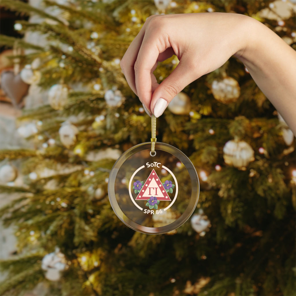 SOTC SPR '86 Glass Ornament