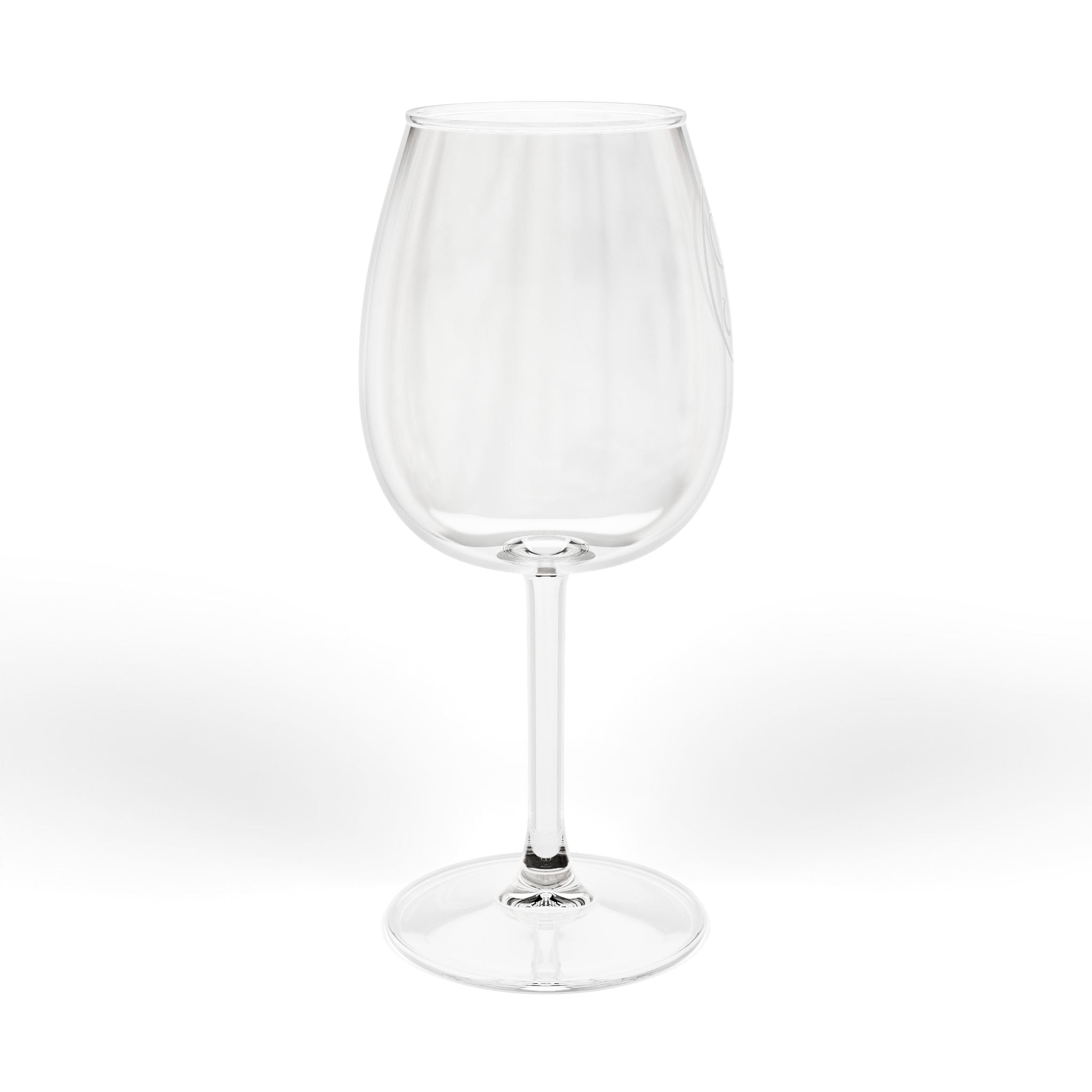 Nigel & Jalen Monogrammed 12oz Wine Glass – Elegant Engraved 'N' Stemware
