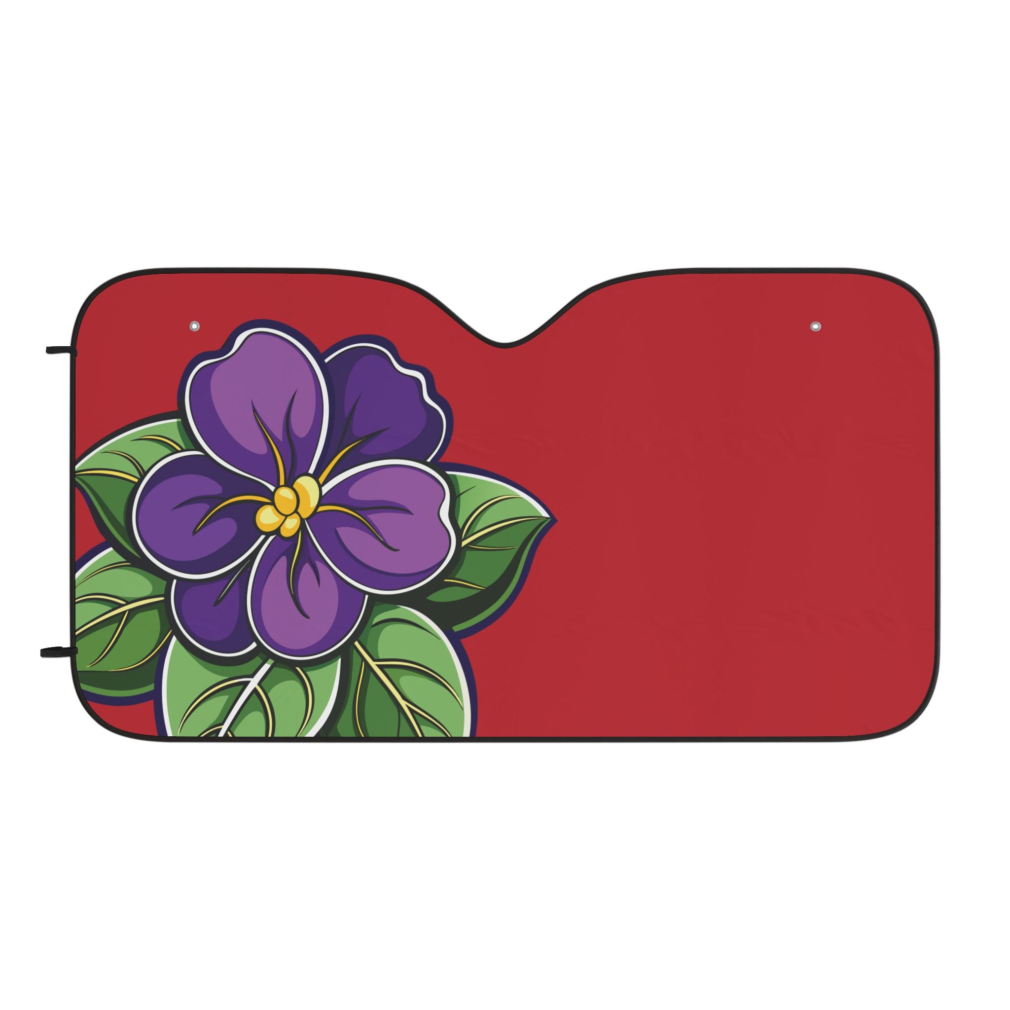 HU SOTC SPR '86 Car Sun Shade — African Violet Front Windshield Protector