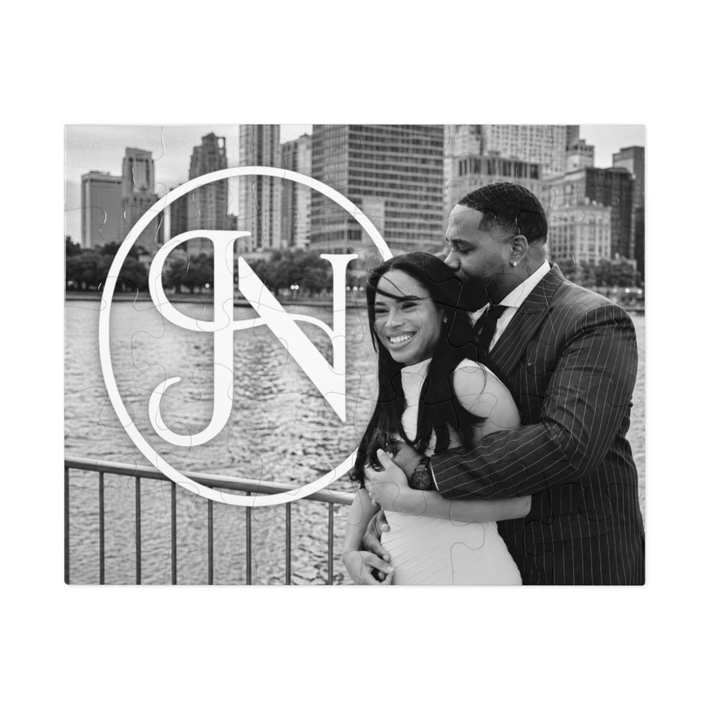 Nigel & Jalen Photo Jigsaw Puzzle with Tin - Custom Keepsake