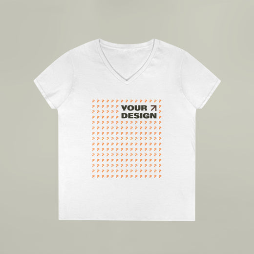 Gildan Gildan 5V00L100% Cotton V-Neck T-shirt