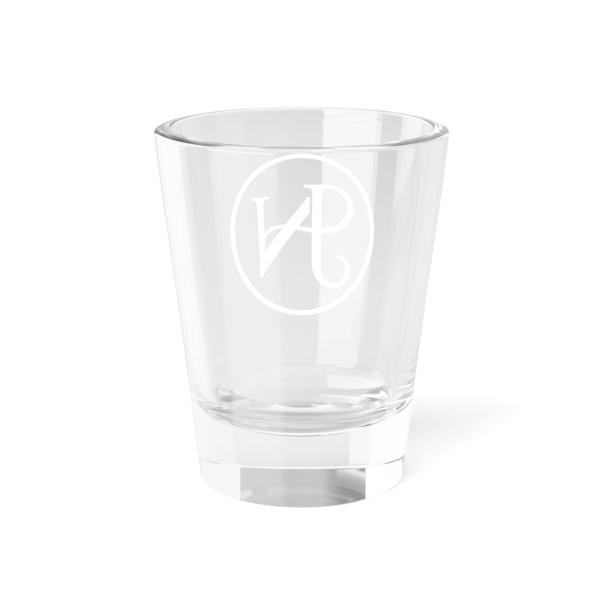 Nigel & Jalen Monogram Shot Glass — Personalized Initials Engraved 1.5oz