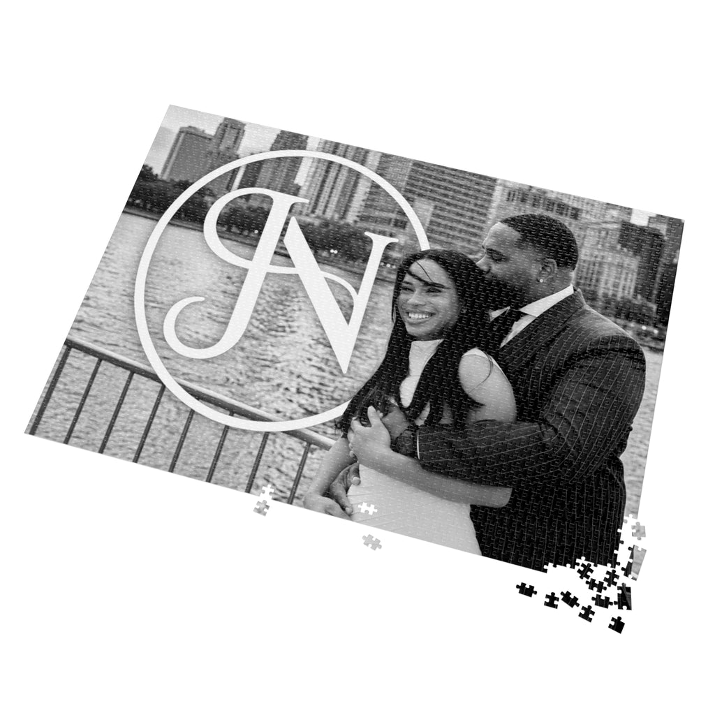 Nigel & Jalen Photo Jigsaw Puzzle with Tin - Custom Keepsake